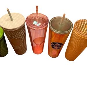 Starbucks tumblers